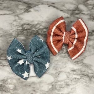 Rustic Stars + Stripes Piggies on clips